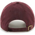 47-brand-curved-brim-black-logo-boston-red-sox-mlb-clean-up-maroon-cap