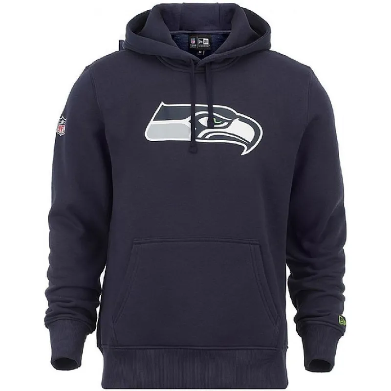 new-era-seattle-seahawks-nfl-blue-pullover-hoodie-sweatshirt