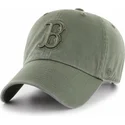 47-brand-curved-brim-green-logo-boston-red-sox-clean-up-green-cap