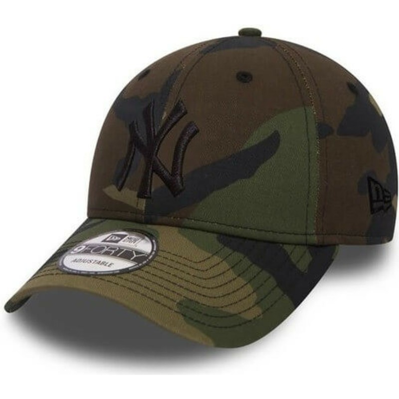 new-era-curved-brim-black-logo-9forty-essential-new-york-yankees-mlb-camouflage-adjustable-cap
