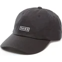 vans-curved-brim-bill-black-adjustable-cap