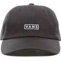 vans-curved-brim-bill-black-adjustable-cap