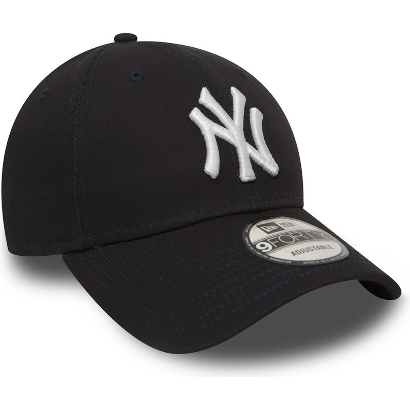 new-era-curved-brim-9forty-essential-new-york-yankees-mlb-navy-blue-adjustable-cap