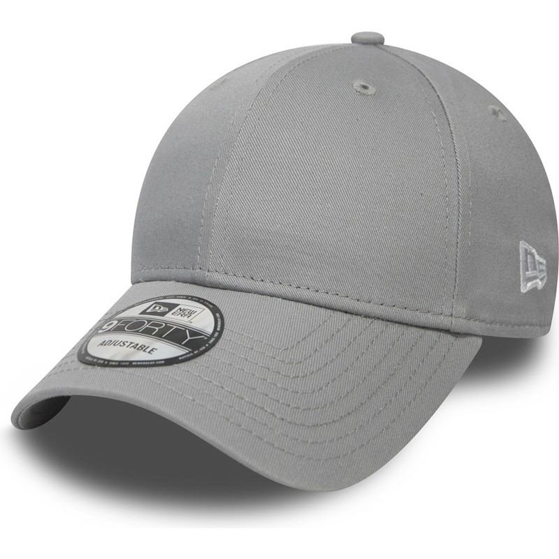 new-era-curved-brim-9forty-basic-flag-grey-adjustable-cap