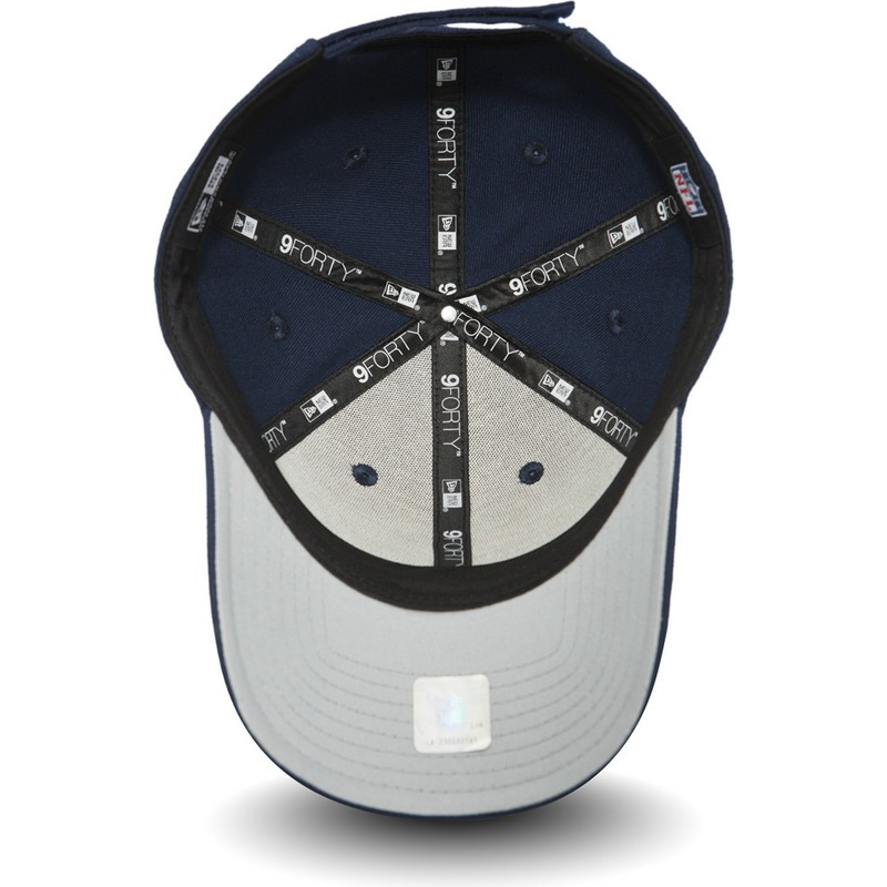 new-era-curved-brim-9forty-the-league-new-england-patriots-nfl-navy-blue-adjustable-cap