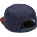 volcom-flat-brim-crimson-cresticle-navy-blue-snapback-cap-with-red-visor