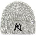47-brand-new-york-yankees-mlb-cuff-knit-brain-freeze-grey-beanie