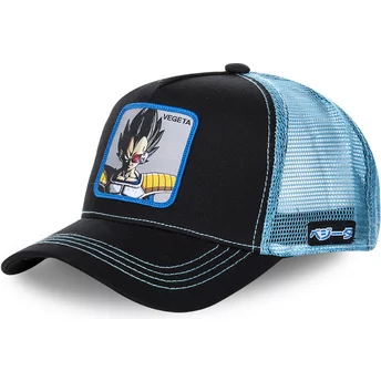Capslab Vegeta VEGB Dragon Ball Black and Blue Trucker Hat