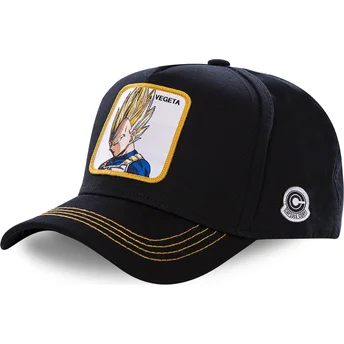 capslab-curved-brim-vegeta-super-saiyan-ve2-dragon-ball-black-snapback-cap