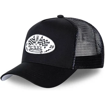 Von Dutch DAM BLA Black Trucker Hat
