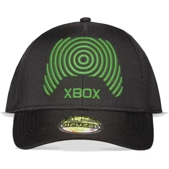 Difuzed Curved Brim Xbox Remote Logo Microsoft Black Snapback Cap