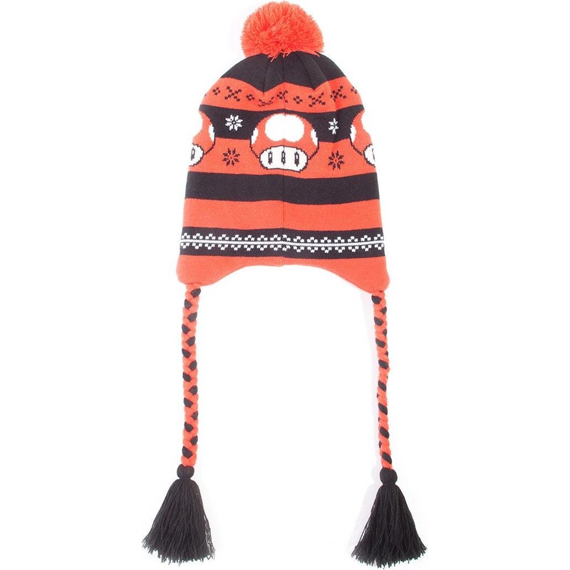 difuzed-super-mushroom-super-mario-bros-red-and-black-sherpa-beanie
