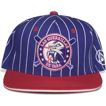 Difuzed Flat Brim Las Guerrillas de Yara Far Cry Blue and Red Snapback Cap