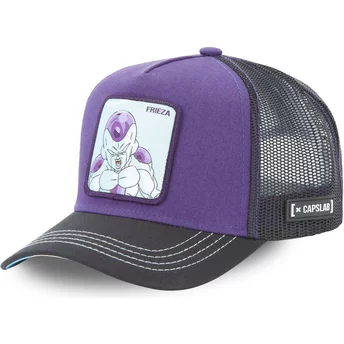 Capslab Frieza DBS2 FRE2 Dragon Ball Purple and Black Trucker Hat