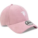 new-era-curved-brim-9forty-terry-cloth-manchester-united-football-club-premier-league-pink-adjustable-cap