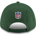 new-era-curved-brim-9forty-stretch-snap-sideline-road-green-bay-packers-nfl-green-and-black-snapback-cap
