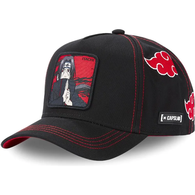 Capslab Curved Brim Itachi Uchiha AKA2 Naruto Black Snapback