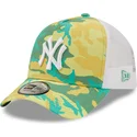 new-era-a-frame-camo-pack-new-york-yankees-mlb-green-and-white-trucker-hat