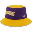 new-era-tapered-washed-pack-los-angeles-lakers-nba-purple-and-yellow-bucket-hat