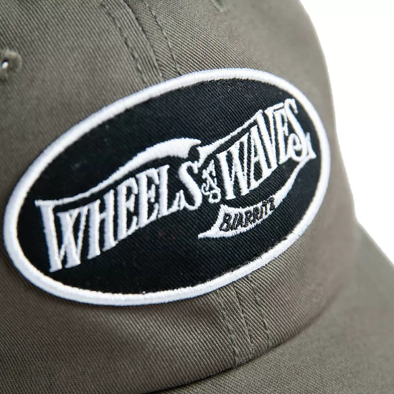 wheels-and-waves-curved-brim-commando-ww14-brown-snapback-cap