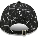 new-era-curved-brim-9forty-marble-new-york-yankees-mlb-black-adjustable-cap