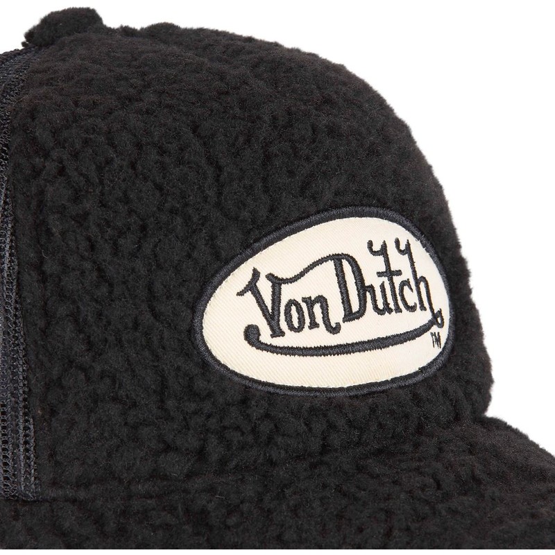 von-dutch-fur1-black-shearling-trucker-hat