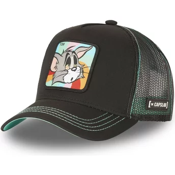Capslab Tom TO5 Looney Tunes Black Trucker Hat