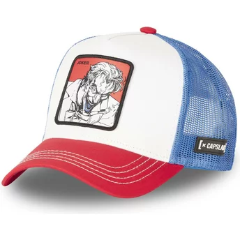 Capslab Joker LAU2 DC Comics White, Blue and Red Trucker Hat