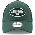 new-era-curved-brim-9forty-the-league-new-york-jets-nfl-green-adjustable-cap