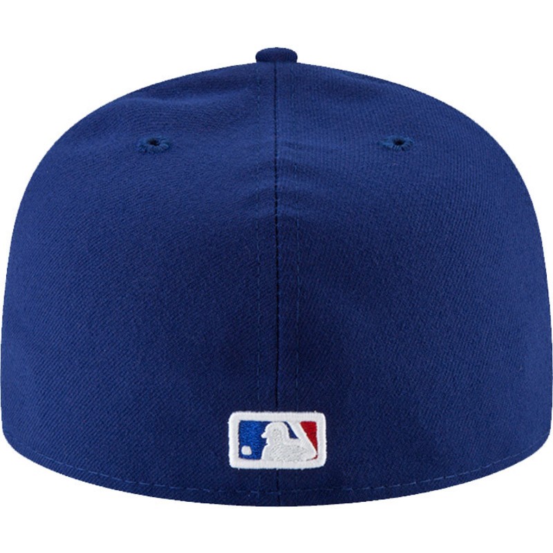 new-era-flat-brim-59fifty-authentic-on-field-texas-rangers-mlb-blue-fitted-cap