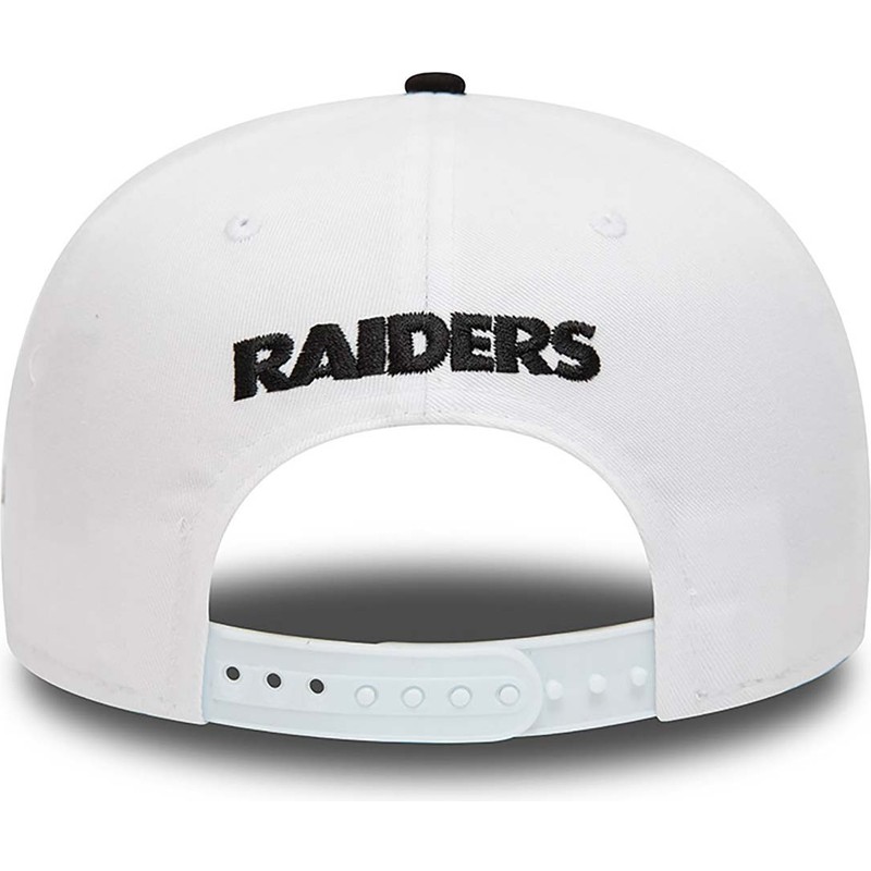 new-era-flat-brim-9fifty-crown-patches-super-bowl-xv-las-vegas-raiders-nfl-white-and-black-snapback-cap