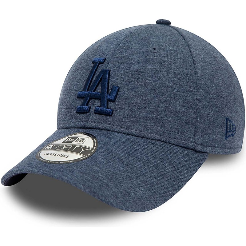 new-era-curved-brim-navy-blue-logo-9forty-tonal-jersey-los-angeles-dodgers-mlb-navy-blue-adjustable-cap
