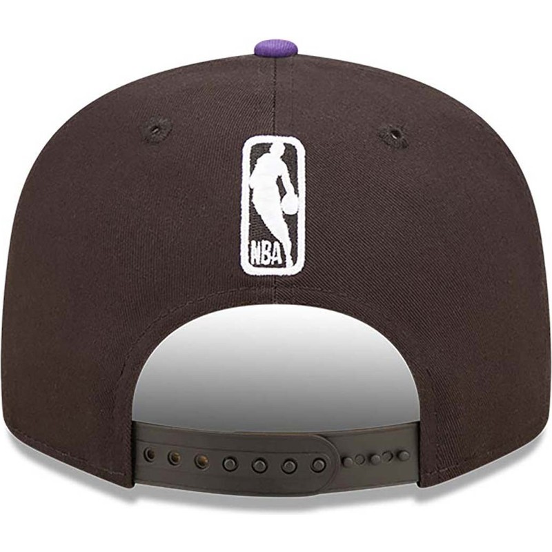 new-era-flat-brim-9fifty-team-patch-los-angeles-lakers-nba-black-and-purple-snapback-cap