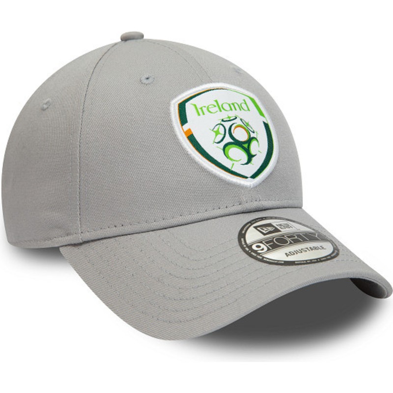 new-era-curved-brim-9forty-cotton-league-of-ireland-premier-division-grey-adjustable-cap