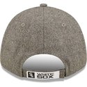 new-era-curved-brim-9forty-the-league-melton-chicago-white-sox-mlb-grey-adjustable-cap