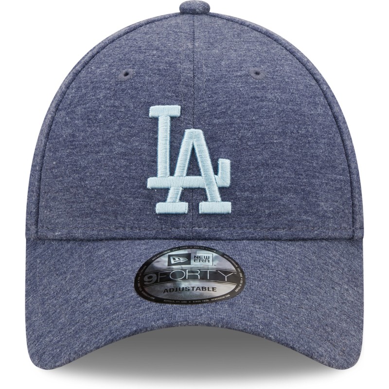 new-era-curved-brim-blue-logo-9forty-jersey-essential-los-angeles-dodgers-mlb-navy-blue-adjustable-cap