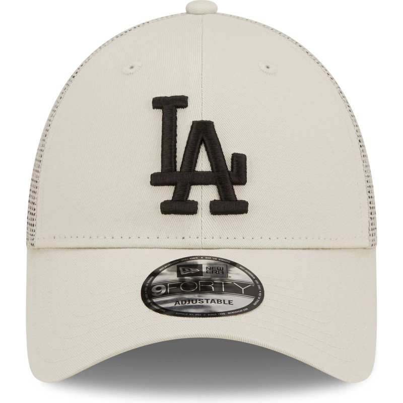 new-era-a-frame-home-field-los-angeles-dodgers-mlb-beige-adjustable-trucker-hat