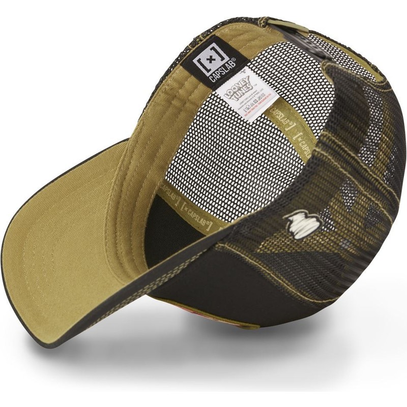 capslab-tasmanian-devil-ta1-looney-tunes-brown-trucker-hat