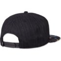djinns-flat-brim-gepard-linen-rev-black-snapback-cap