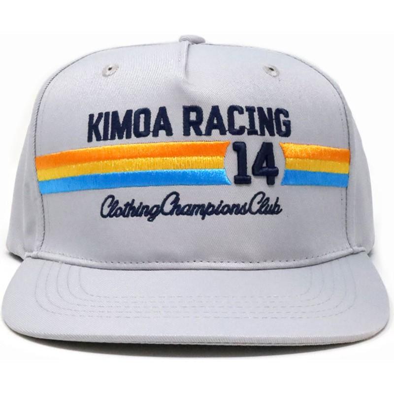 kimoa-flat-brim-racing-14-grey-adjustable-cap