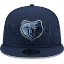 new-era-flat-brim-9fifty-draft-edition-2023-memphis-grizzlies-nba-navy-blue-snapback-cap