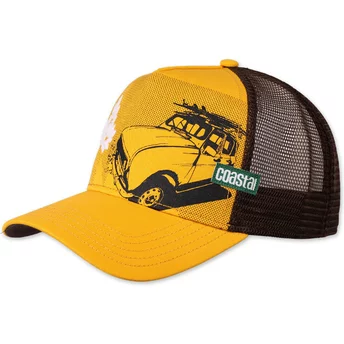 Coastal New “B” HFT Yellow Trucker Hat