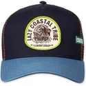 coastal-lazy-coastal-tribe-hft-navy-blue-trucker-hat