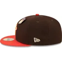 new-era-flat-brim-59fifty-the-elements-fire-pin-miami-heat-nba-brown-and-red-fitted-cap