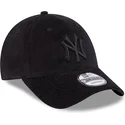 new-era-curved-brim-black-logo-9forty-cord-new-york-yankees-mlb-black-adjustable-cap