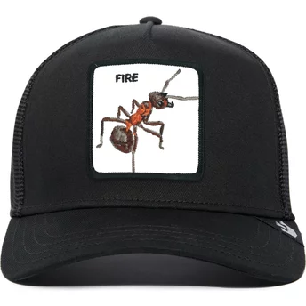 Goorin Bros. Ant Fire The Farm Premium Black Trucker Hat