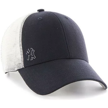 47 Brand New York Yankees MLB Suspense Black Trucker Hat