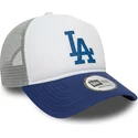 new-era-a-frame-logo-los-angeles-dodgers-mlb-grey-and-blue-trucker-hat