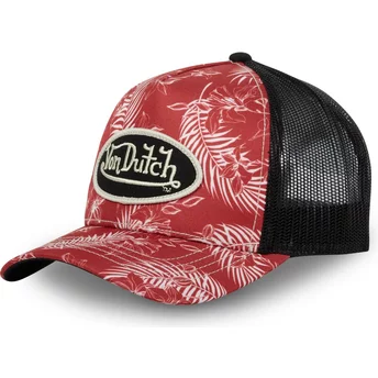 Von Dutch TRO CT Red and Black Trucker Hat