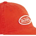 von-dutch-curved-brim-log-ora-orange-adjustable-cap
